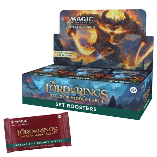 Magic: The Gathering The Lord of The Rings: Tales of Middle-Earth Set Booster Box - Various 30 Packs (360 Magic Cards)